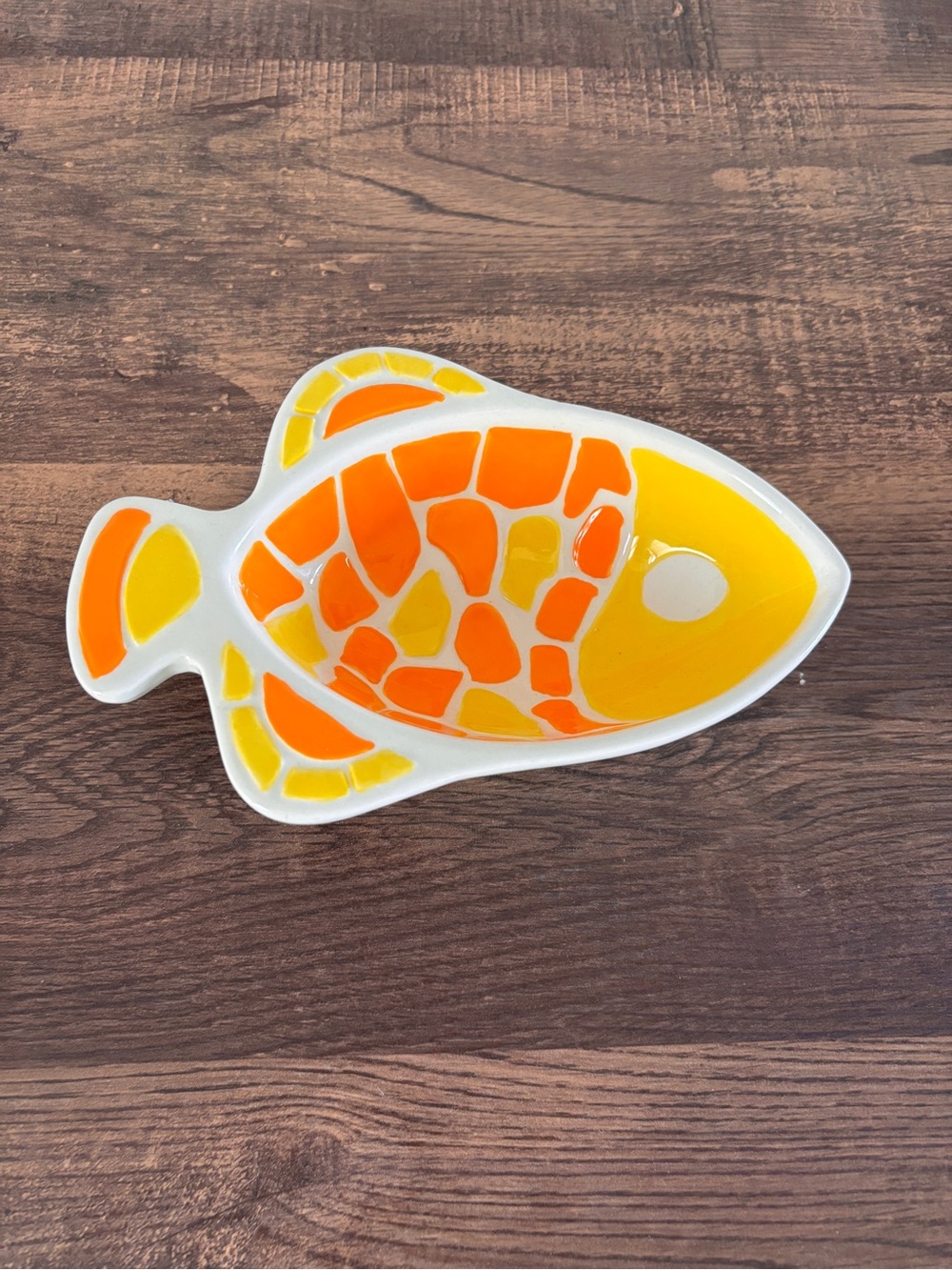 Mosaic Fish Dish